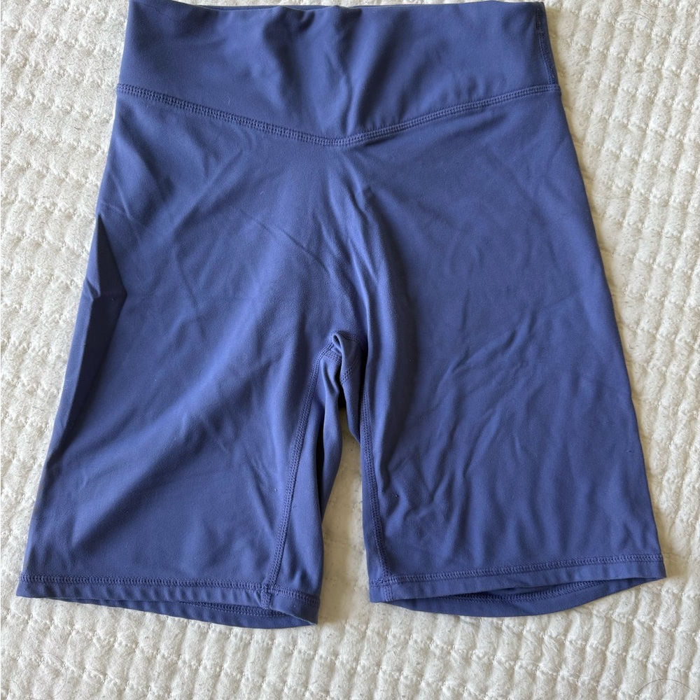 SET Active Women's Bike Shorts in Slate Blue